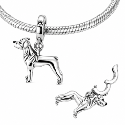 Charm pour bracelet American Staff Terrier