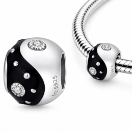 Charm pour bracelet yin yang bien mal