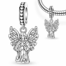 Charm pour bracelet ange protecteur aile