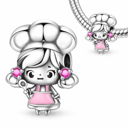 Charm bijou pour bracelet cadeau cuisinière patissière