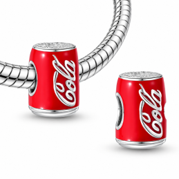 Charm bijou pour bracelet canette soda cola