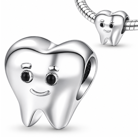 Charm pour bracelet dent cadeau dentiste