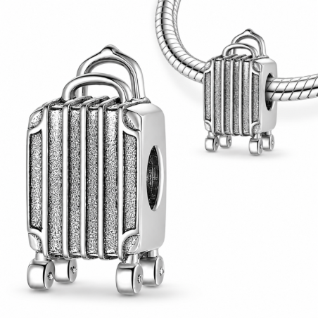 Charm pour bracelet valise