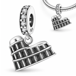 Charm pour bracelet colisé Italie Rome pendentif