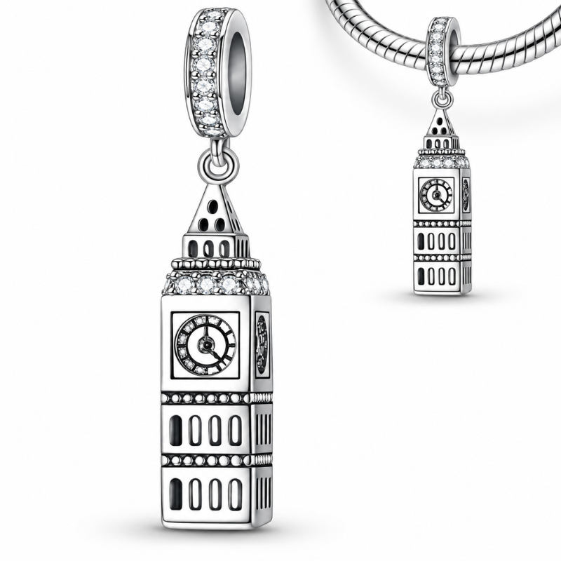 Charm pour bracelet Big Ben Londres