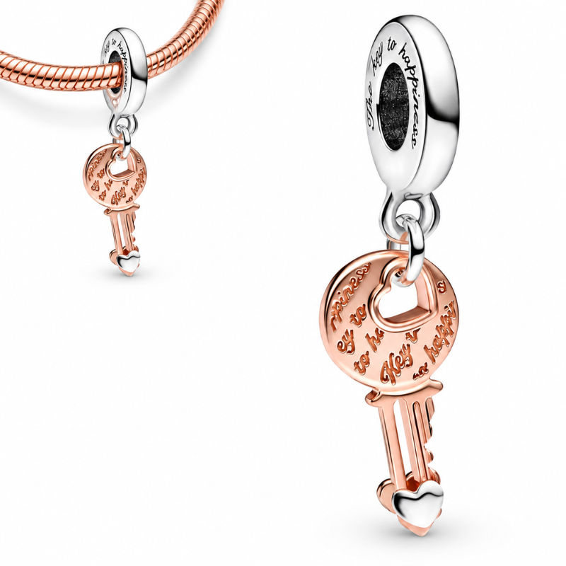 Charm pour bracelet clef maison propriétaire