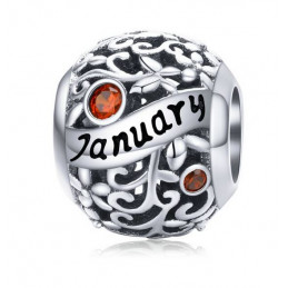 Charm pour bracelet mois de naissance cadeau anniversaire