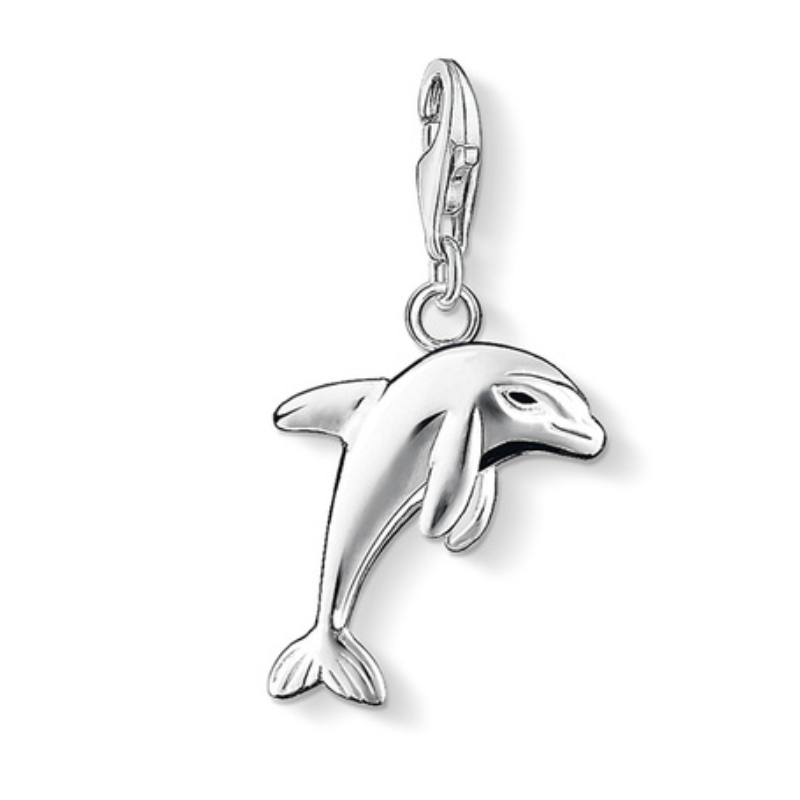 Charm compatible bracelet thomas sabo animal dauphin pendentif argent