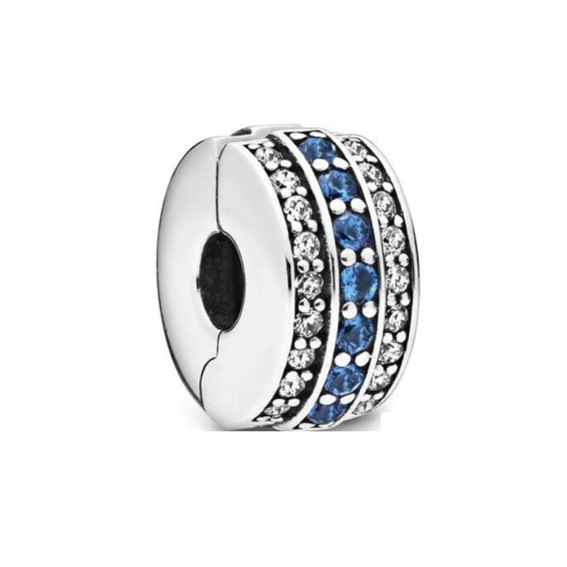 Charm pour bracelet collection clip strass diamant séparateur espaceur