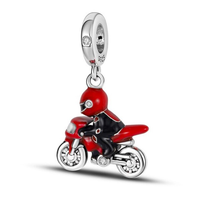 Charm pour bracelet collection voiture moto harley