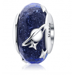 Charm pour bracelet collection planète étoile lune espace