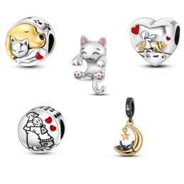 Charm collection chien chat...