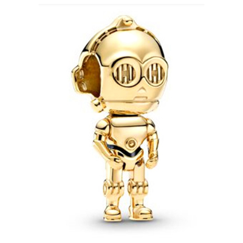 Charm bijoux compatible bracelet C3po droide robot star wars