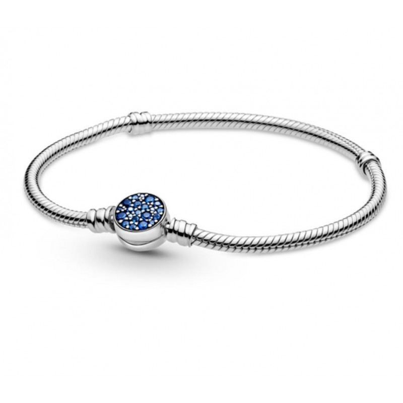 bracelet pour charm argent pierre bleu turquoise