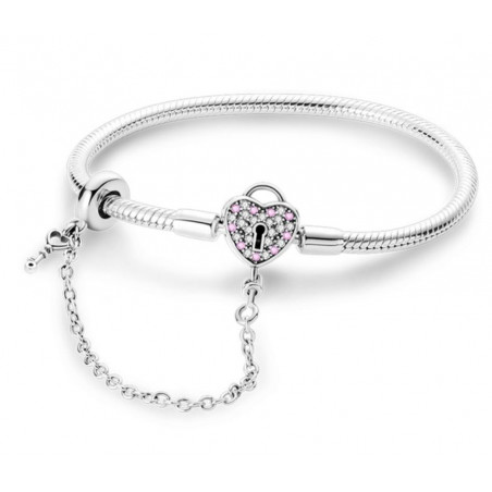 bracelet pour charm coeur clef cadena charm chaine
