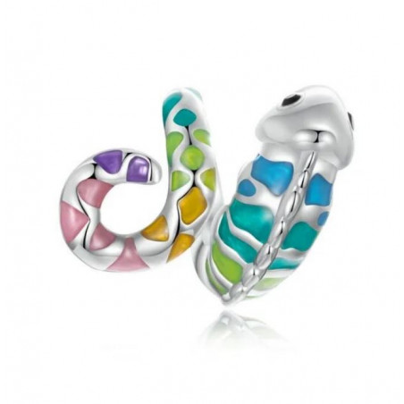 Charm pour bracelet caméléon coloré