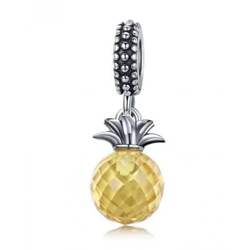 Charm bijou pour bracelet ananas design