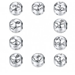 Charm pour bracelet signe astrologique constellation étoile