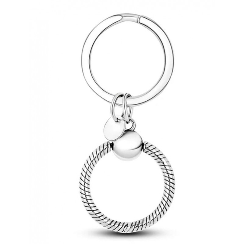 Porte clef pour bijoux charm anneau
