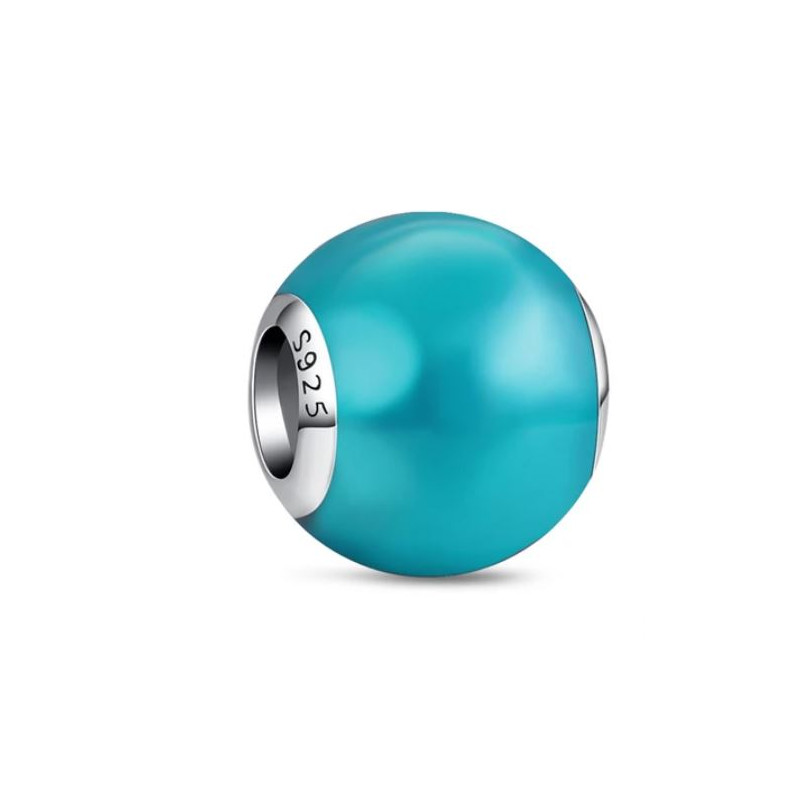 Charm pour bracelet boule de couleur séparateur