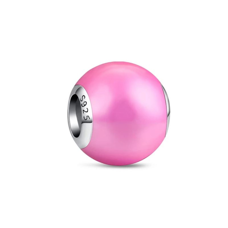 Charm pour bracelet boule de couleur séparateur