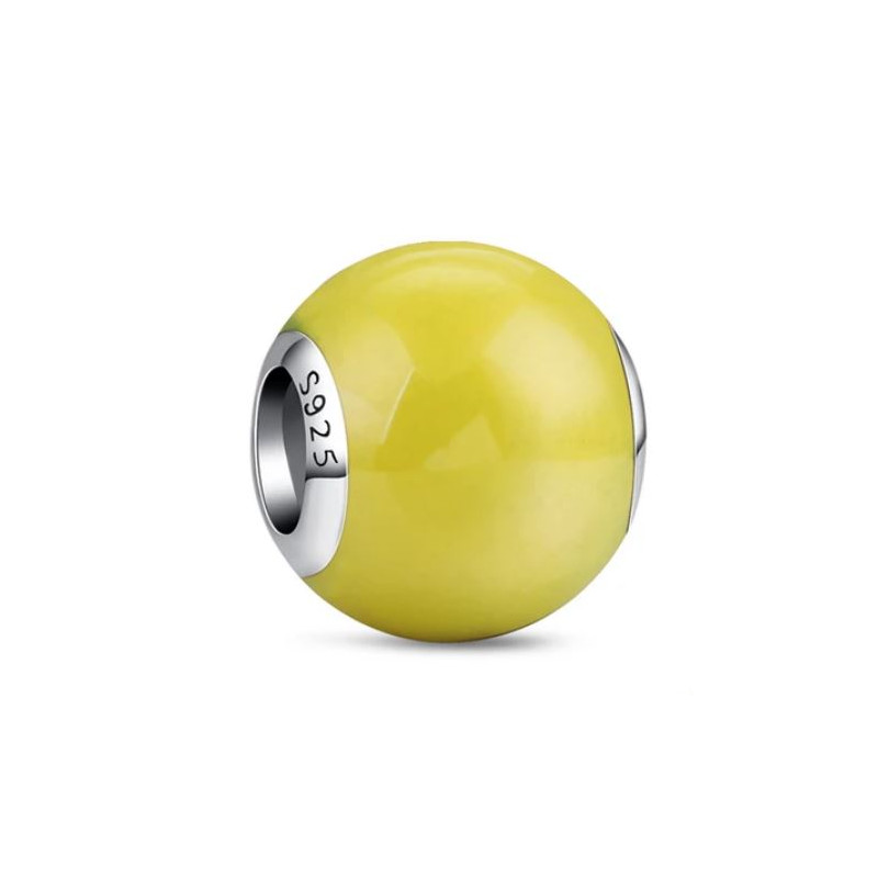 Charm pour bracelet boule de couleur séparateur