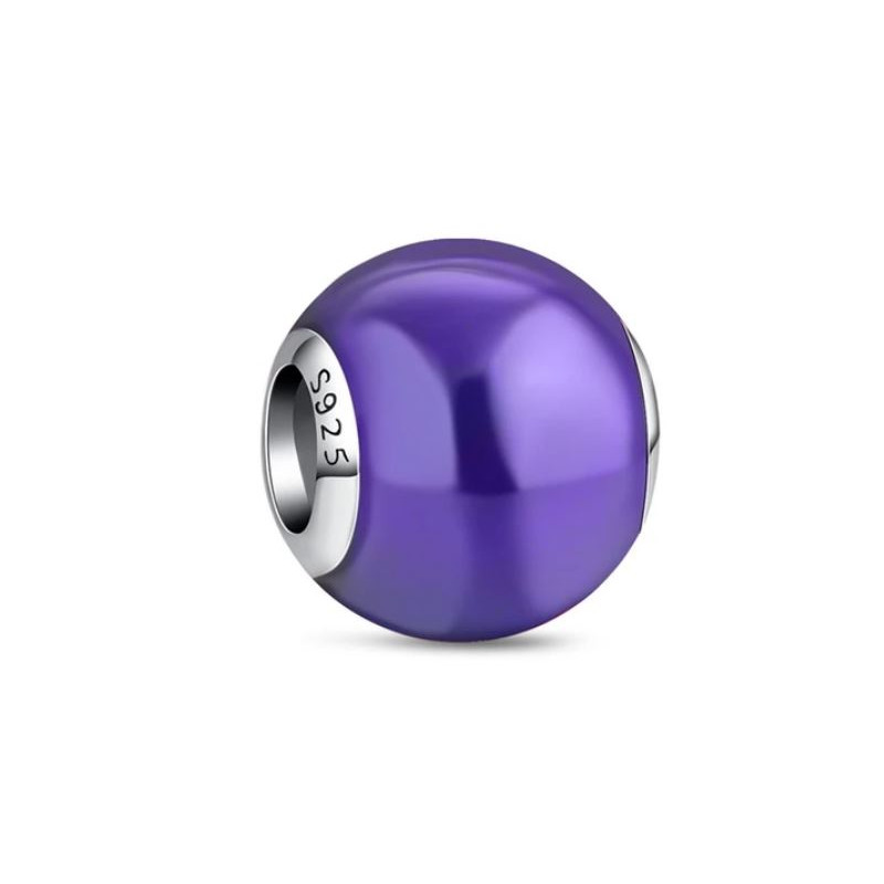 Charm pour bracelet boule de couleur séparateur