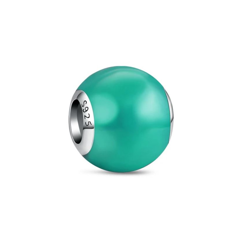 Charm pour bracelet boule de couleur séparateur