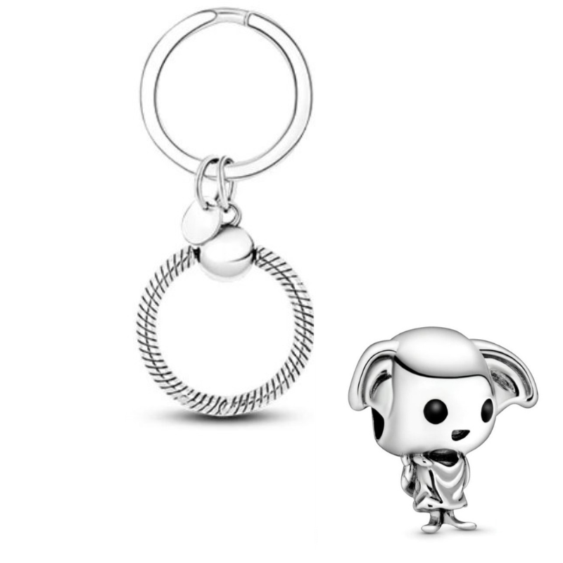 Porte clé avec bijou charm Dobby