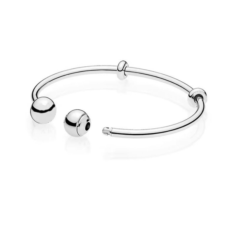 bracelet pour charm argent jonc et arrêt dévissable bracelet pour charm argent jonc et arrêt dévissable