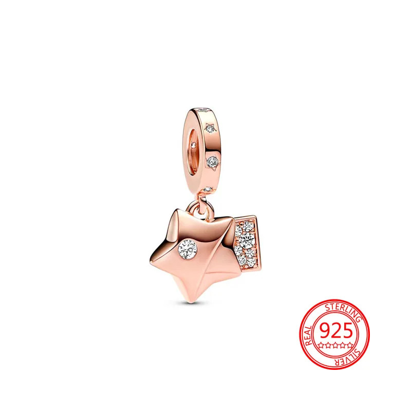 Charm pour bracelet collection étoile diamant