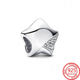 Charm pour bracelet collection étoile diamant