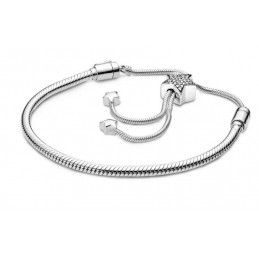 bracelet pour charm étoile strass ajustable